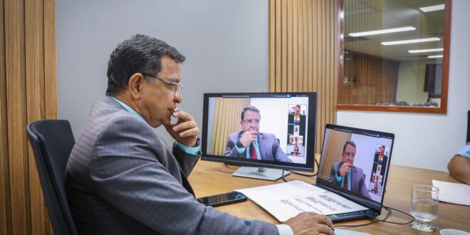 Em sessão virtual, deputados estaduaisaprovam contas de Tião Viana e Gladson Cameli