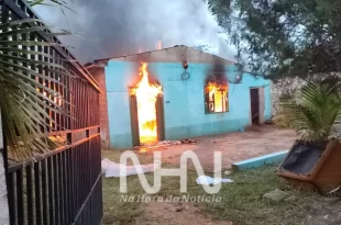 Mesmo com medida protetiva, homem incendeia casa da ex-esposa