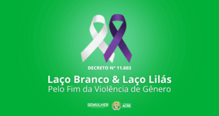 Governo institui Prêmio Laço Branco e Laço Lilás pelo Fim da Violência de Gênero