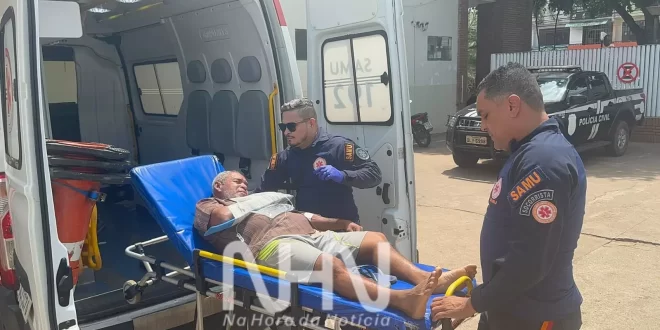 Homem nega convite para beber com “amigo” e é agredido a ripadas
