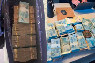 Vereador bolsonarista joga sacola de dinheiro pela janela antes de ser preso