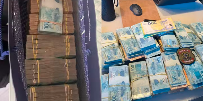 Vereador bolsonarista joga sacola de dinheiro pela janela antes de ser preso