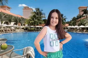 Menina que teve cabelo preso em piscina de resort morre em seu aniversário de 10 anos após 11 dias internada