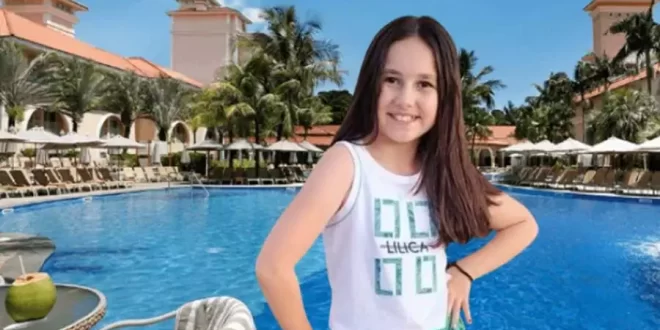 Menina que teve cabelo preso em piscina de resort morre em seu aniversário de 10 anos após 11 dias internada