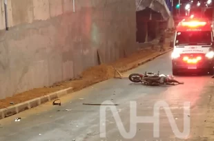 Fura blitz, tenta atropelar policial e morre baleado