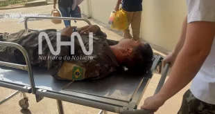 Militar do Exército é vítima de assalto e agredido a coronhadas na cabeça
