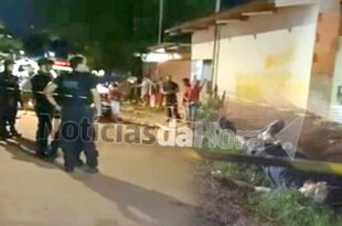 Jovem de 19 anos é executado a tiros em frente de sua residência