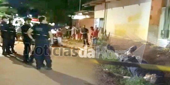 Jovem de 19 anos é executado a tiros em frente de sua residência