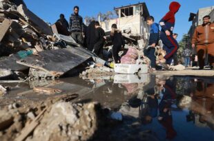 Exército de Israel destrói infraestrutura de esgoto de Gaza e vazamentos contaminam água potável