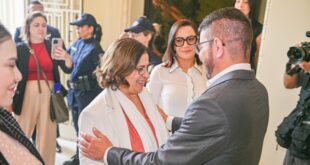 Com ministra Cida Gonçalves, Gladson reforça compromisso de políticas para mulheres