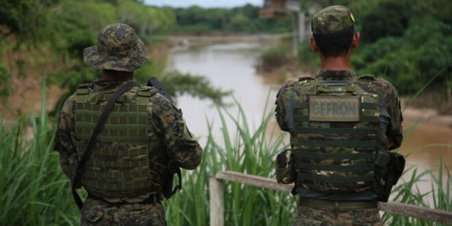 Gefron realiza patrulhamento nos ramais dos municípios do Alto Acre