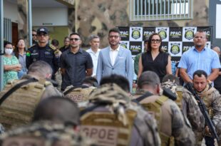 Governador entrega base da Divisão Penitenciária de Operações Especiais