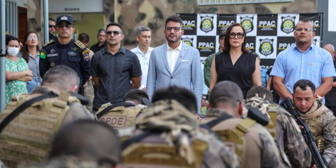 Governador entrega base da Divisão Penitenciária de Operações Especiais