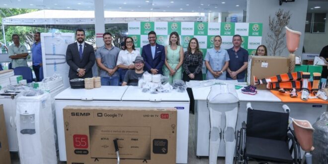 Governo entrega materiais para a Fundação Hospital Estadual do Acre e Oficina Ortopédica