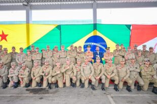 Governador anuncia a nomeação de 52 aprovados no curso de Formação de Aluno Soldado Combatente do CBMAC