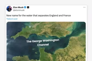Sem limites: Musk propõe mudar o nome do Canal da Mancha para Canal George Washington