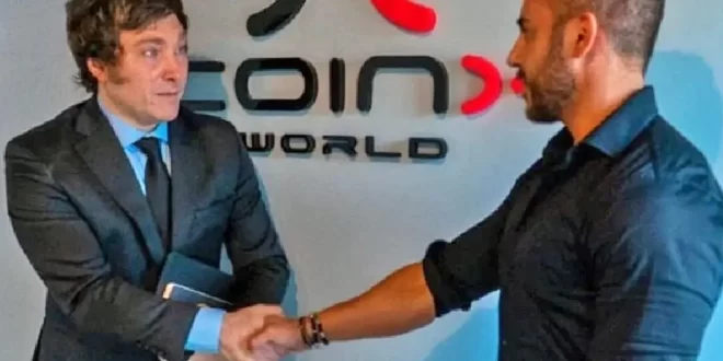 Investidor de criptomoedas ligado a Milei é preso com cocaína e arma
