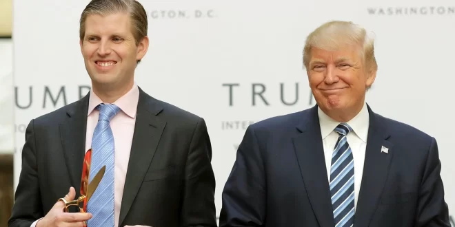 Filho de Trump ameaça países e cidadãos: “vamos passar por cima de vocês”