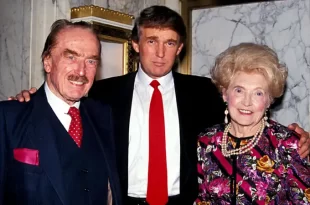 Pais de Trump eram imigrantes. A esposa dele também