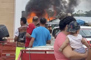Polícia investiga incêndio em imóvel no centro de Assis Brasil