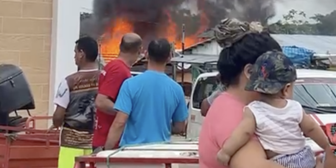 Polícia investiga incêndio em imóvel no centro de Assis Brasil