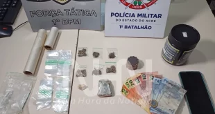 Monitorado por tornozeleira é preso por tráfico de drogas