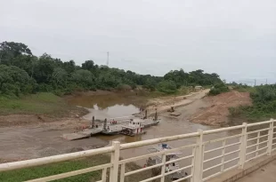 Barco afunda após colisão com balsa no Rio Caeté