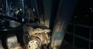 Acidente na Ponte Metálica bloqueia trânsito por duas horas na fronteira com a Bolívia