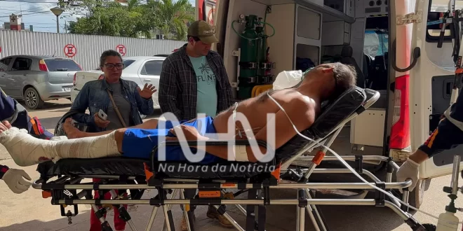 Quadrilha fortemente armada invade fazenda; fazendeiro é ferido