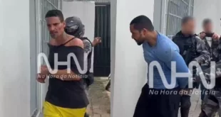 Dupla é presa com pistola de brinquedo que imita modelo Glock