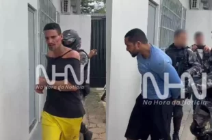 Dupla é presa com pistola de brinquedo que imita modelo Glock