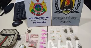 Recordista: jovem é preso pela sétima vez por tráfico de drogas