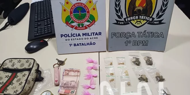 Recordista: jovem é preso pela sétima vez por tráfico de drogas