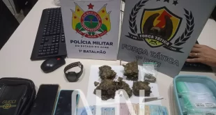 Preso em flagrante por venda de drogas
