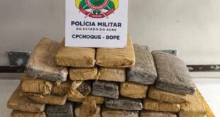 Bope apreende quase 30 quilos de entorpecentes