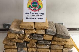 Bope apreende quase 30 quilos de entorpecentes