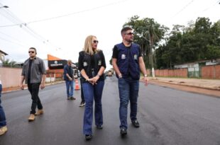 Gladson visita obras na Avenida Antônio da Rocha Viana e destaca investimentos de R$ 4 milhões do governo