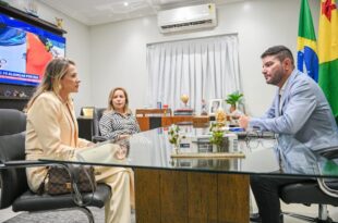 Governador recebe defensora pública-geral do Estado e reforça apoio à instituição