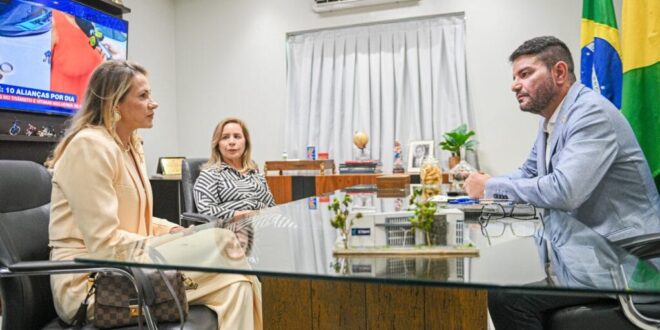 Governador recebe defensora pública-geral do Estado e reforça apoio à instituição