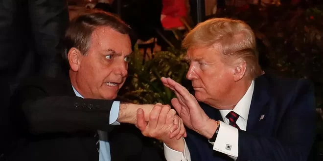 Promessa de traição: Bolsonaro promete entregar Brasil para os EUA se conseguir ajuda de Trump