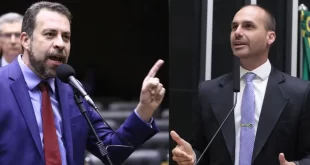 Traidor da pátria: Boulos denuncia Eduardo Bolsonaro à PGR por crime contra a soberania nacional