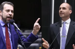 Traidor da pátria: Boulos denuncia Eduardo Bolsonaro à PGR por crime contra a soberania nacional