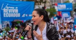 Equador: candidata de esquerda vai para o 2º turno contra Noboa