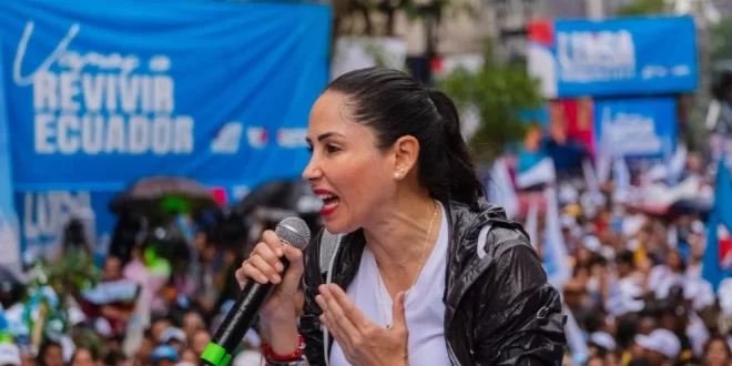 Equador: candidata de esquerda vai para o 2º turno contra Noboa