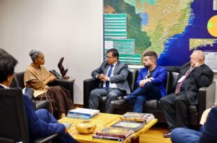 Gonzaga cumpre extensa agenda em Brasília e trata com Marina Silva liberação de viveiros para impulsionar agricultura no Acre