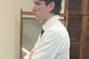 UFRGS proíbe aluno com suástica pintada no rosto de participar de formatura