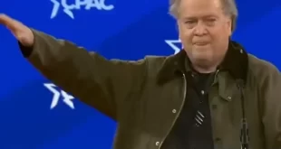 Steve Bannon faz saudação nazista no evento em que defendeu Bolsonaro
