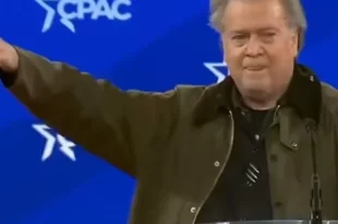 Steve Bannon faz saudação nazista no evento em que defendeu Bolsonaro