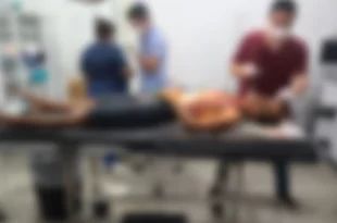 Jovem é encontrado ferido em frente à delegacia após ataque a facadas