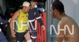 Em surto psicótico homem tenta matar enteado a golpes de faca